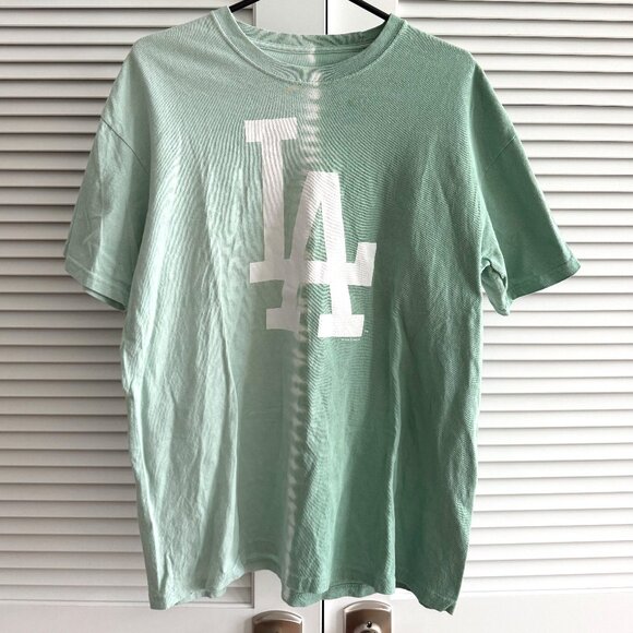 Other - Rare Liquid Blue LA Dodgers 2 Tone Split Tie Dye T Shirt SZ L